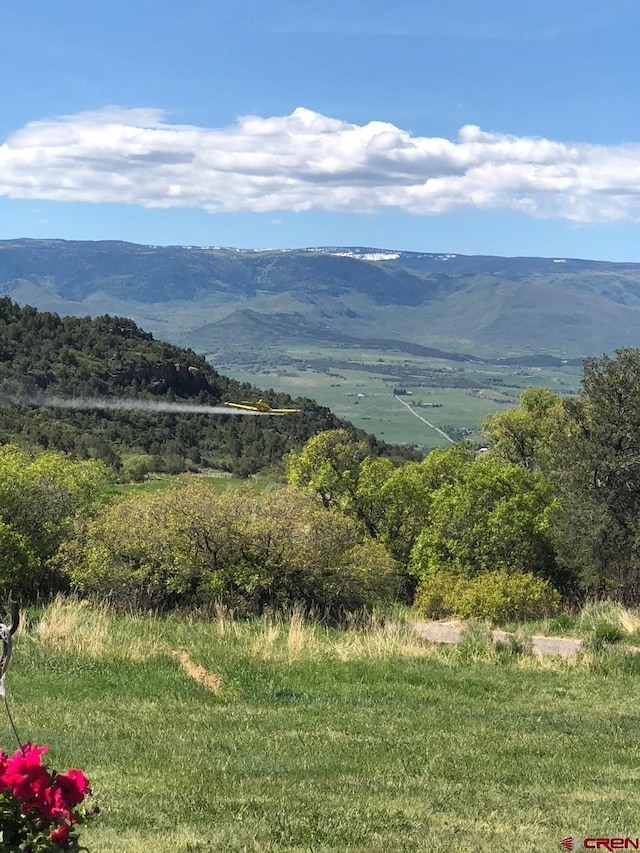 view of mountain feature