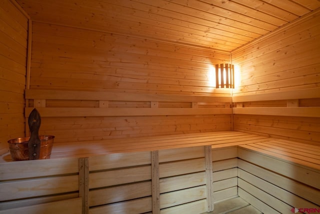 view of sauna / steam room