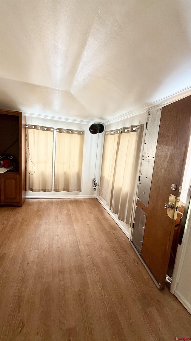 bonus room with wood finished floors