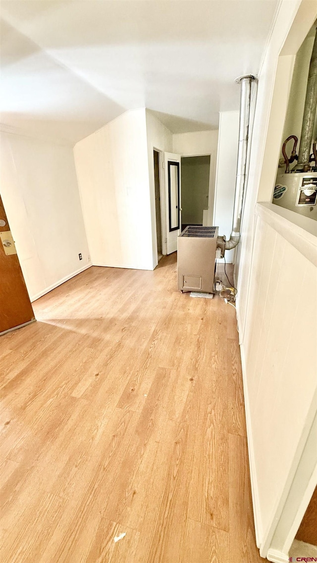 interior space with light wood-style flooring