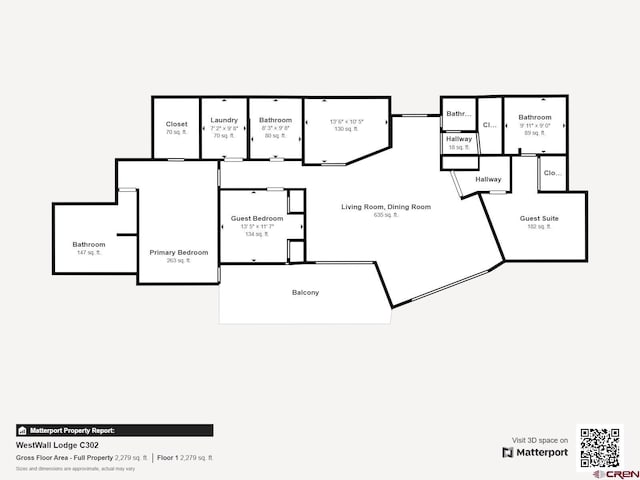 14 Hunter Hill Rd Unit C302, Mount Crested Butte, CO 81225 - view of layout