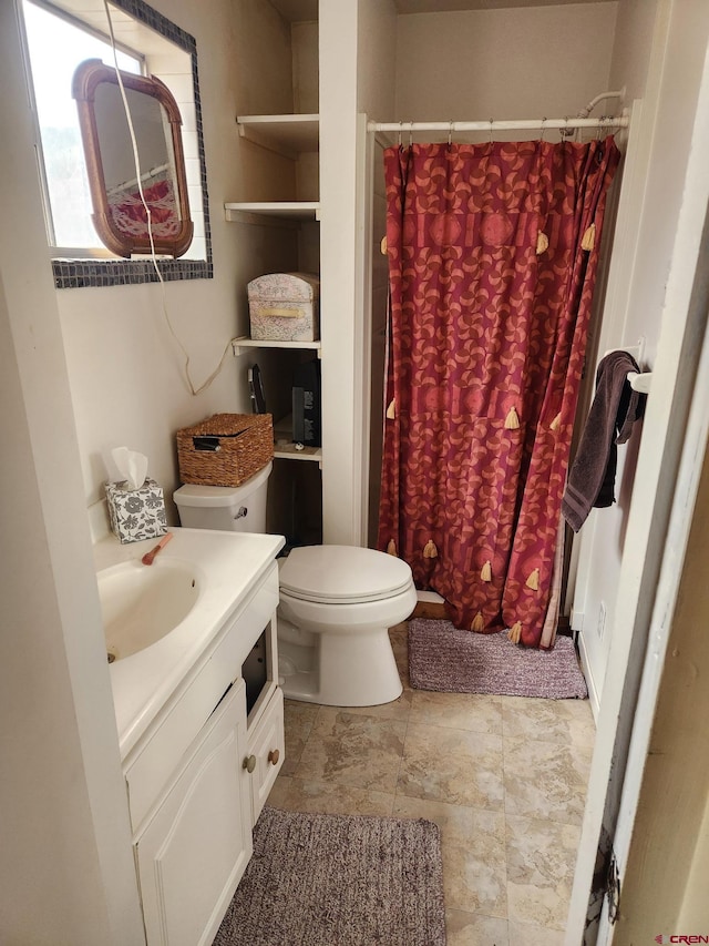 38520 Marsh Rd, Hotchkiss, CO 81419 - bathroom featuring vanity and a shower with curtain
