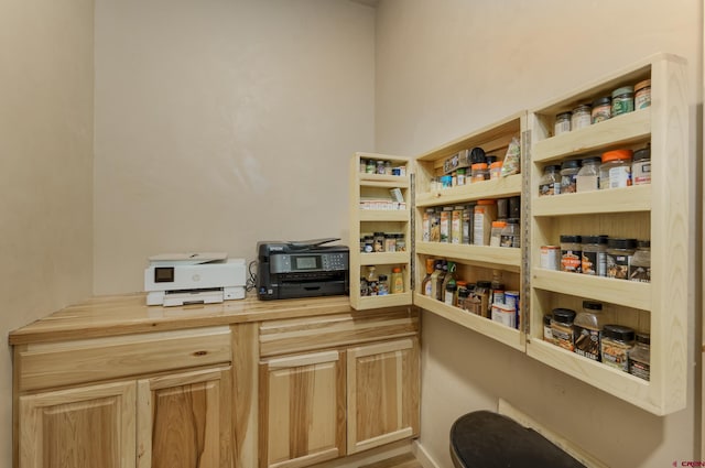 view of pantry