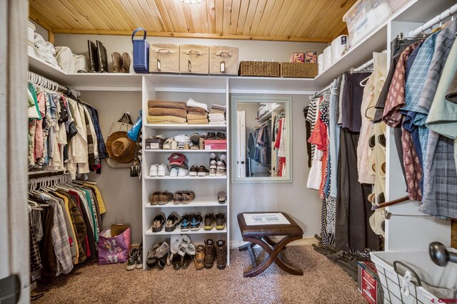 1838 Beaver Creek Dr, Bayfield, CO 81122 - spacious closet featuring carpet flooring