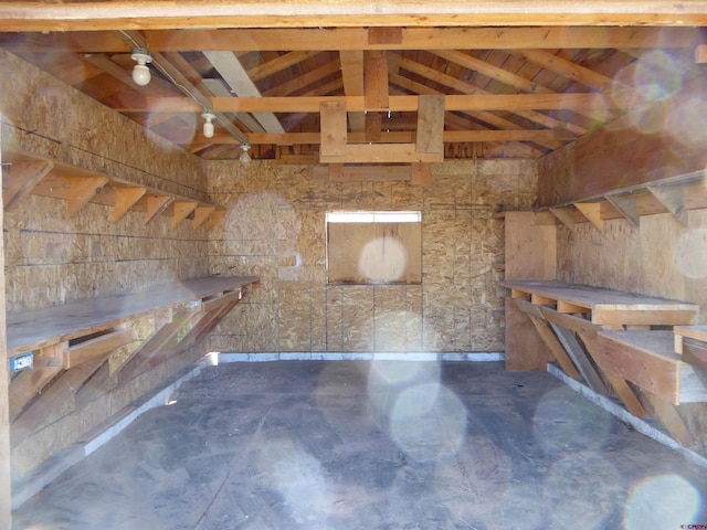 view of storage