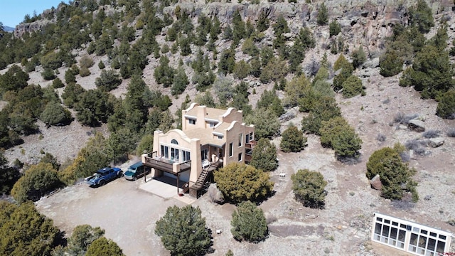 drone / aerial view