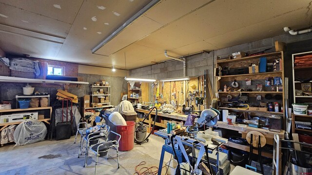 view of storage