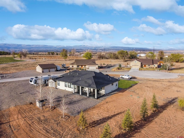 18640 Serenity Ct, Delta, CO 81416 - birds eye view of property featuring a mountain view