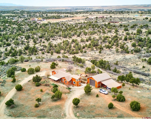 18725 Rd 25.8, Dolores, CO 81323 - aerial view featuring a rural view and a desert view