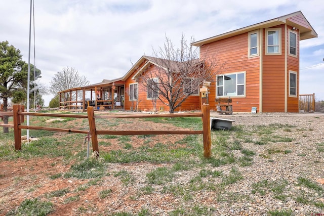 18725 Rd 25.8, Dolores, CO 81323 - rear view of house featuring fence