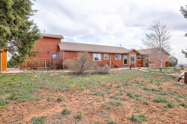 18725 Rd 25.8, Dolores, CO 81323 - exterior space with fence and a lawn