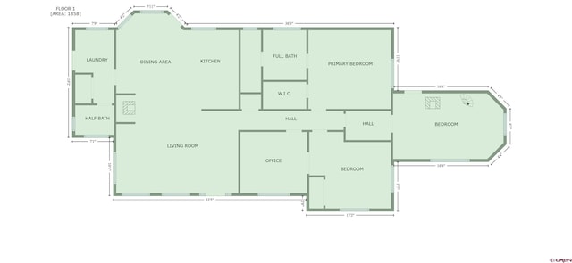 18725 Rd 25.8, Dolores, CO 81323 - plan