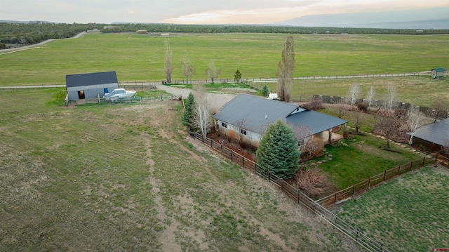 37835 Fruitland Mesa Dr, Crawford, CO 81415 - aerial view with a rural view