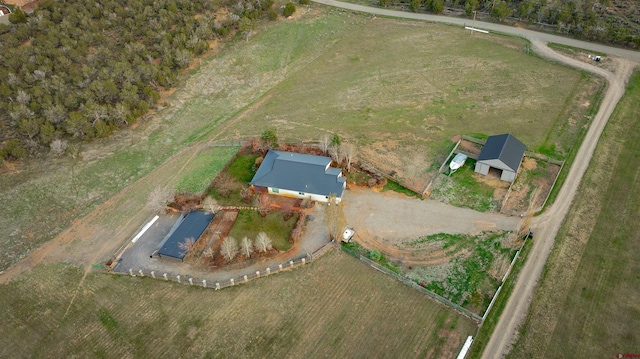 37835 Fruitland Mesa Dr, Crawford, CO 81415 - aerial view with a rural view