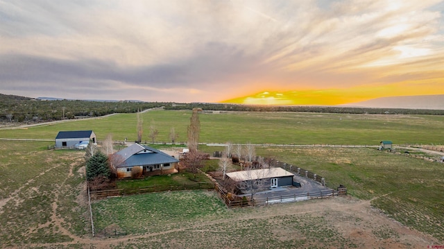 37835 Fruitland Mesa Dr, Crawford, CO 81415 - drone / aerial view featuring a rural view