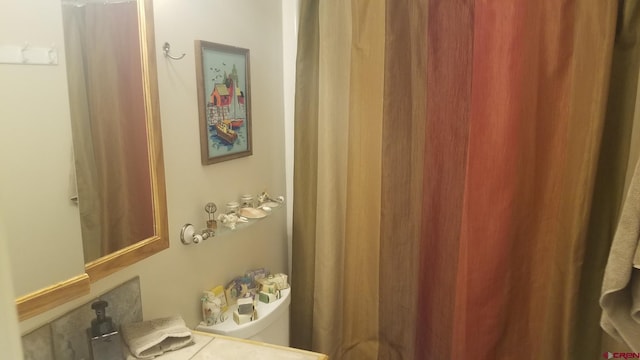 bathroom with toilet