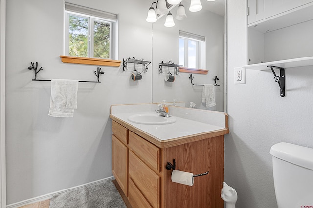 85 Dayspring Pl, Pagosa Springs, CO 81147 - half bathroom featuring toilet and vanity