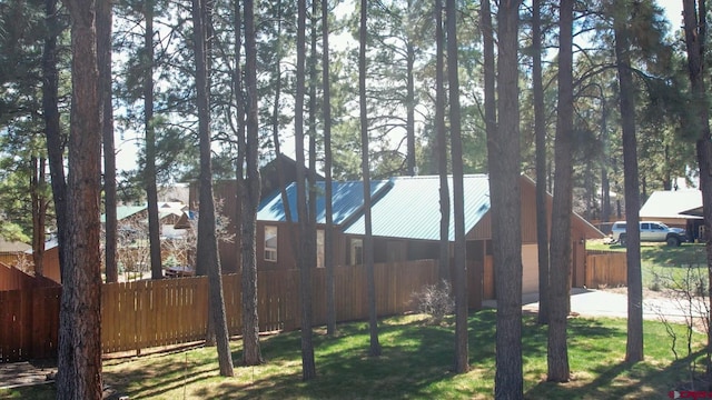 85 Dayspring Pl, Pagosa Springs, CO 81147 - view of yard with fence