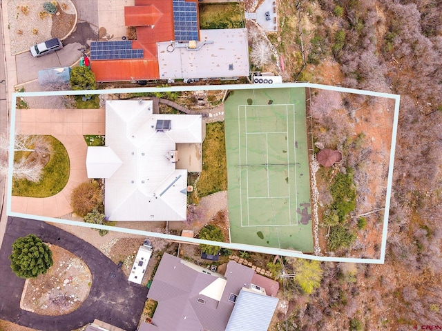 aerial view