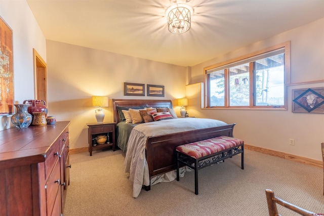 138 Silver Sage Dr, Crested Butte, CO 81224 - bedroom featuring light colored carpet and baseboards