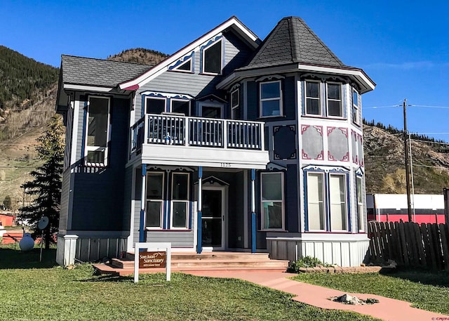 1125 Cement St, Silverton, CO 81433 - view of front of house featuring a balcony