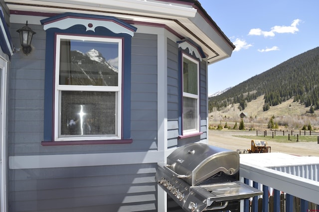 1125 Cement St, Silverton, CO 81433 - view of side of home with a mountain view