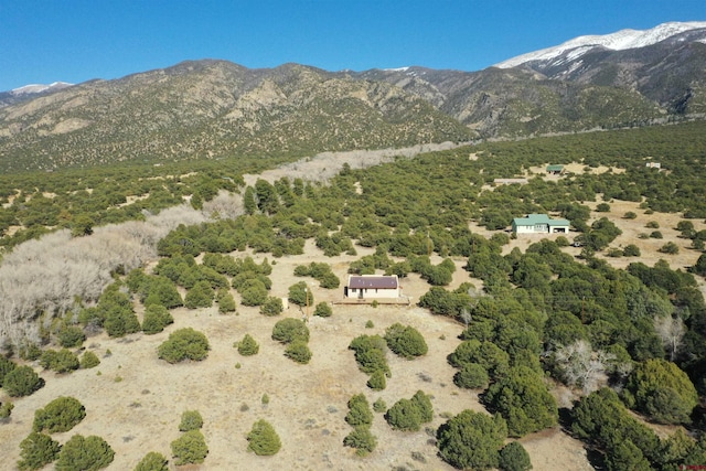 21 Hampton Run, Mosca, CO 81146 - aerial view featuring a mountain view
