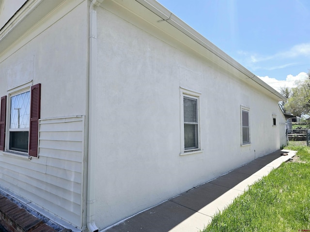 view of side of property