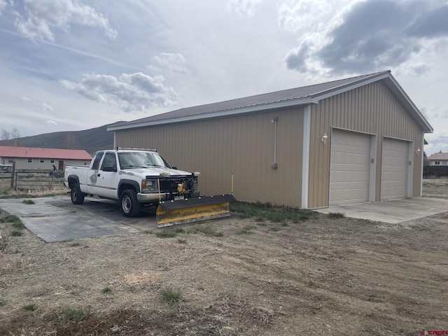 14 Tomichi Ln, Gunnison, CO 81230 - detached garage with fence