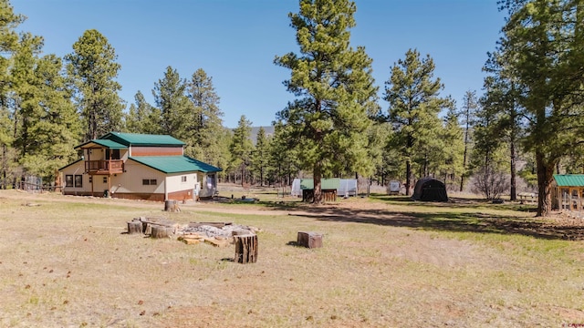 85 Mclain Ct, Pagosa Springs, CO 81147 - view of yard