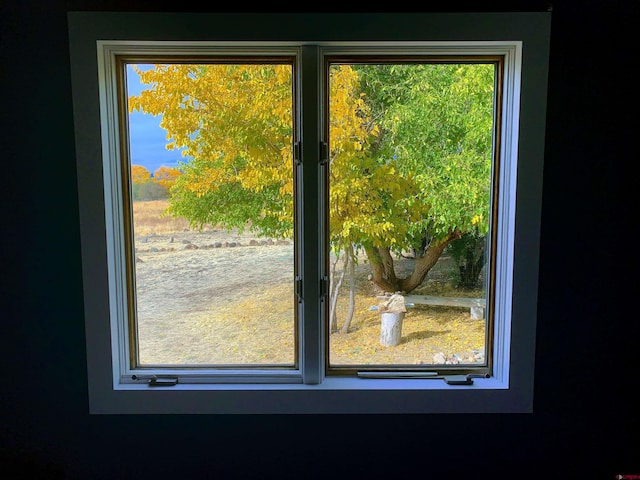 view of room details