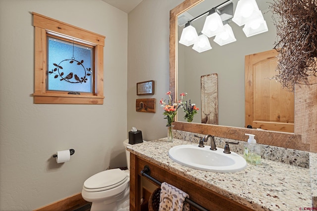 300 Copper Rim Trl, Durango, CO 81301 - half bathroom featuring vanity and toilet