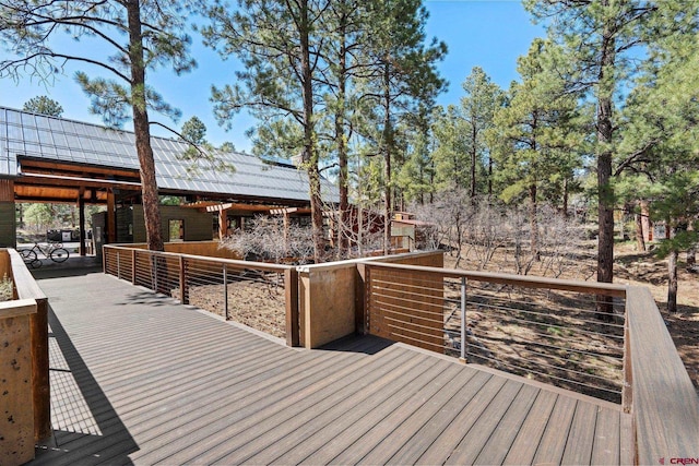300 Copper Rim Trl, Durango, CO 81301 - view of deck