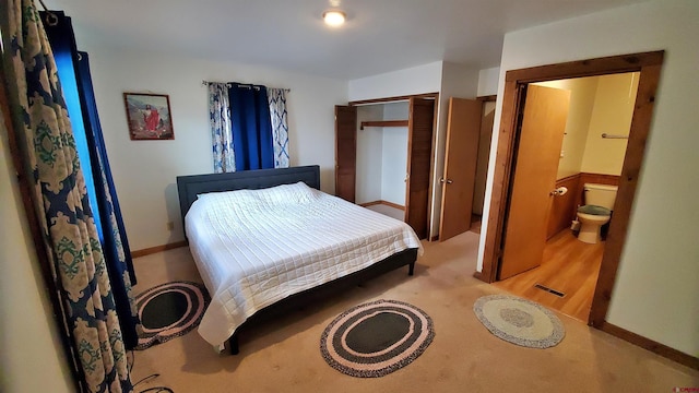 108 N 15th St, Dolores, CO 81323 - bedroom featuring a closet and ensuite bath