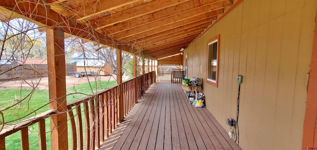 108 N 15th St, Dolores, CO 81323 - view of deck