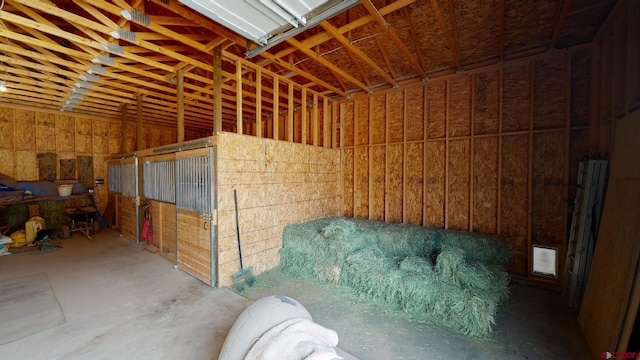 view of stable