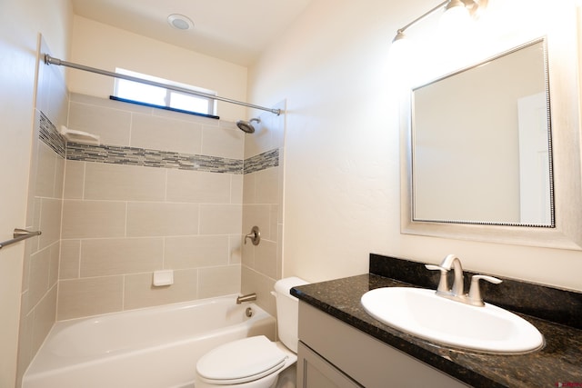 1010 N 11th St, Gunnison, CO 81230 - full bathroom featuring toilet,  shower combination, and vanity