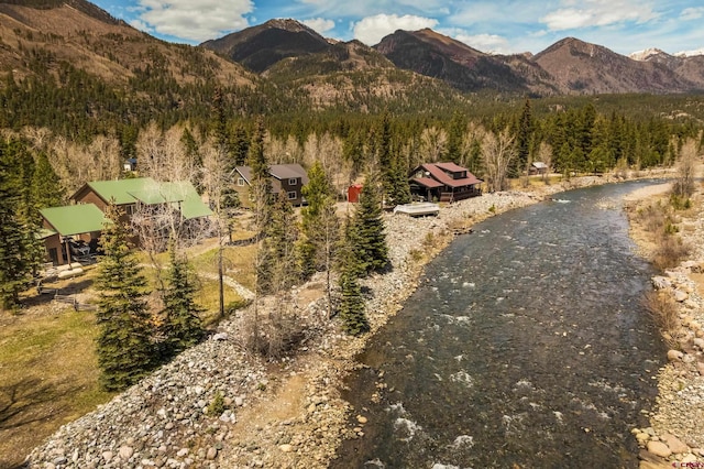 746 W Vallecito Crk, Bayfield, CO 81122 - property view of mountains with a view of trees