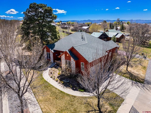 500 Dove Ranch Rd, Bayfield, CO 81122 - drone / aerial view featuring a mountain view