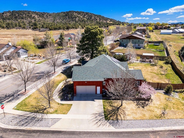 500 Dove Ranch Rd, Bayfield, CO 81122 - birds eye view of property featuring a residential view and a mountain view