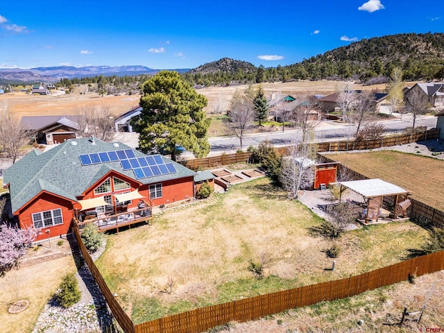 500 Dove Ranch Rd, Bayfield, CO 81122 - drone / aerial view with a mountain view