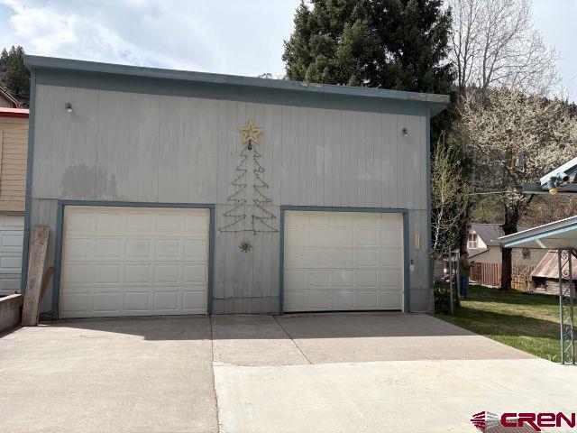 231 3rd Ave, Ouray, CO 81427 - view of detached garage