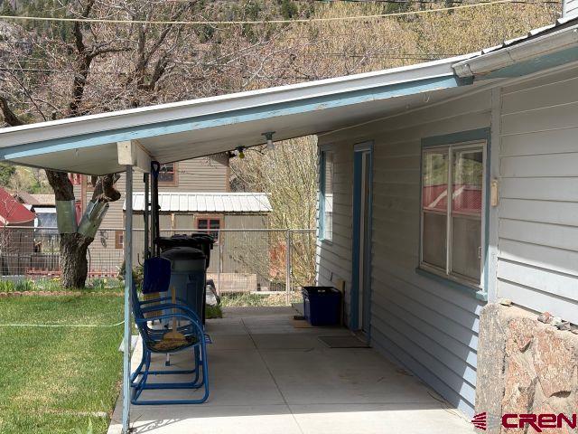 231 3rd Ave, Ouray, CO 81427 - view of vehicle parking with fence