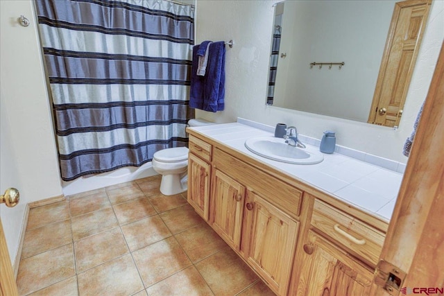 26 Steamboat Dr, Pagosa Springs, CO 81147 - full bath with toilet, tile patterned flooring, and vanity