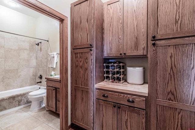 35900 Rd J.8, Mancos, CO 81328 - full bathroom with toilet, tub / shower combination, tile patterned flooring, and vanity