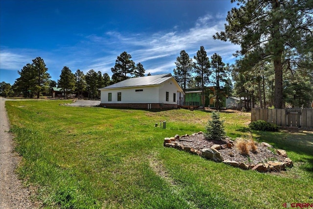 474 Lakewood St, Pagosa Springs, CO 81147 - view of yard featuring fence