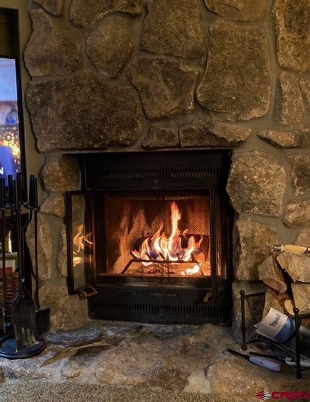 view of room details