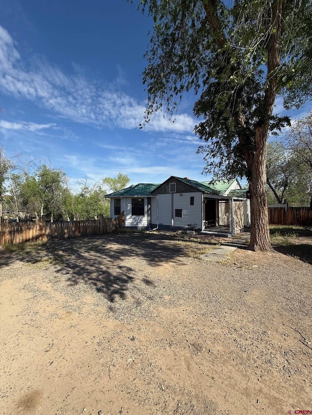 319 Rosevale Rd, Grand Junction, CO 81507 - rear view of house featuring fence