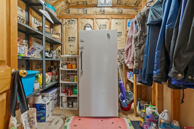 view of storage