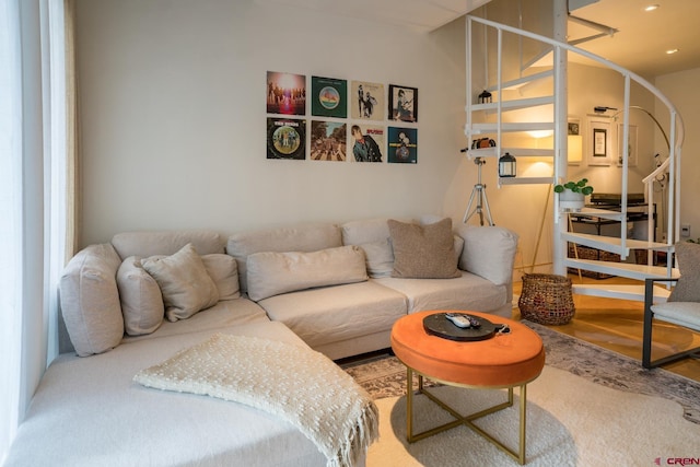 view of living room
